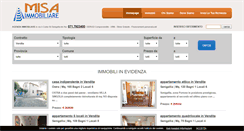 Desktop Screenshot of misaimmobiliare.it